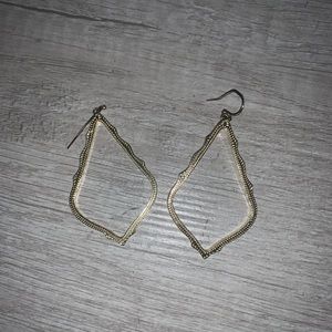 Kendra Scott Gold Drop Earrings